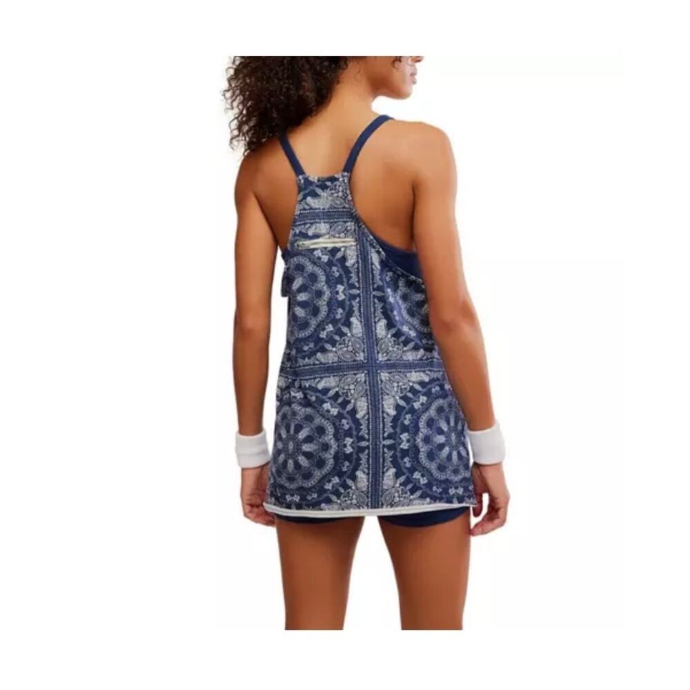 FP Movement Hot Shot Bandana Mini Dress - Size Large NWT - Picture 2 of 6